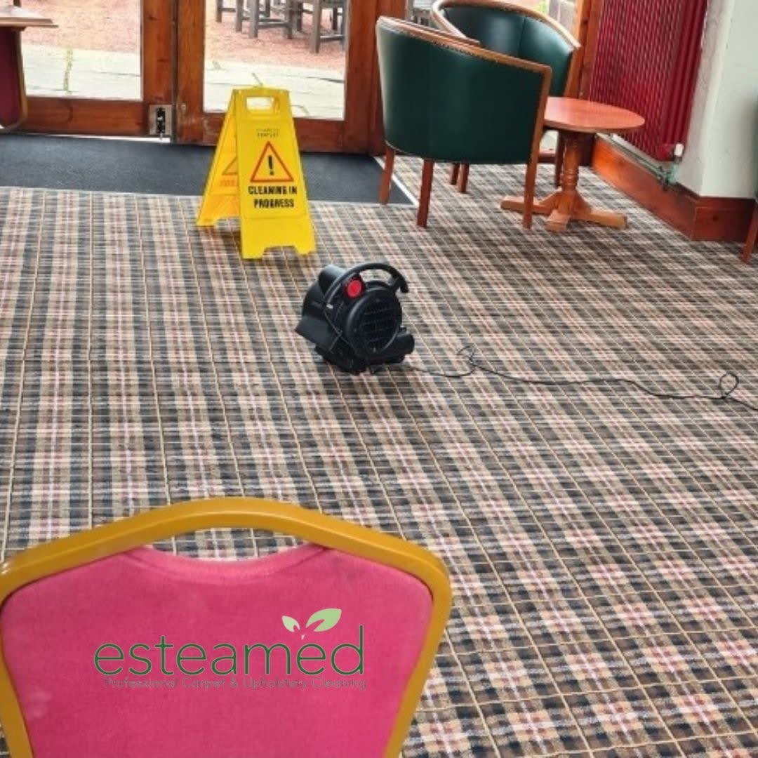 Bar Area — After Deep Clean