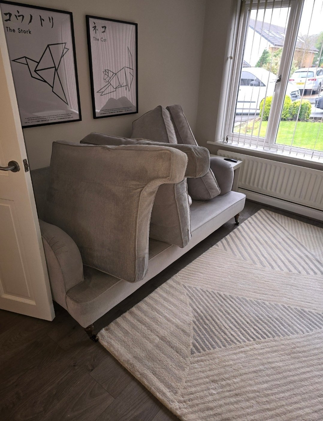 Sofa upholstery and rug cleaning in a Horsforth, Leeds home