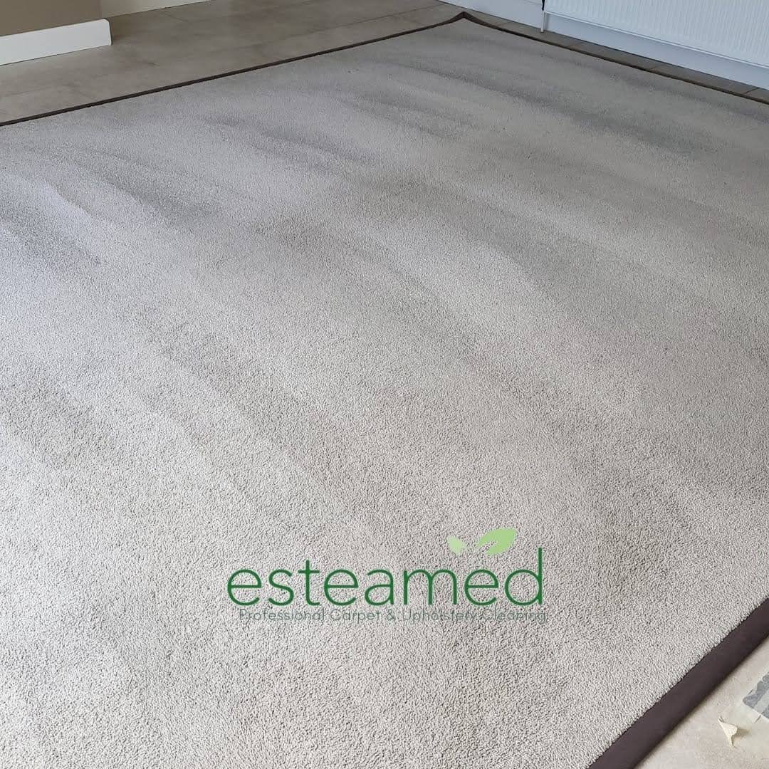 Beautifully cleaned rug showing the finished result